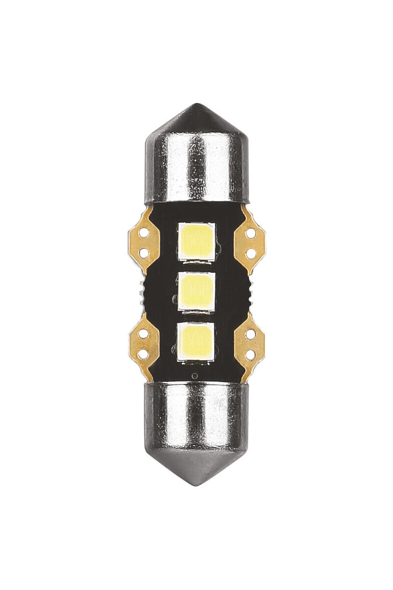 12V Ultra-Lumen Series - 11,3x31 mm - SV8,5-8 - 1 pz - Scatola - Bianco - Doppia polarità