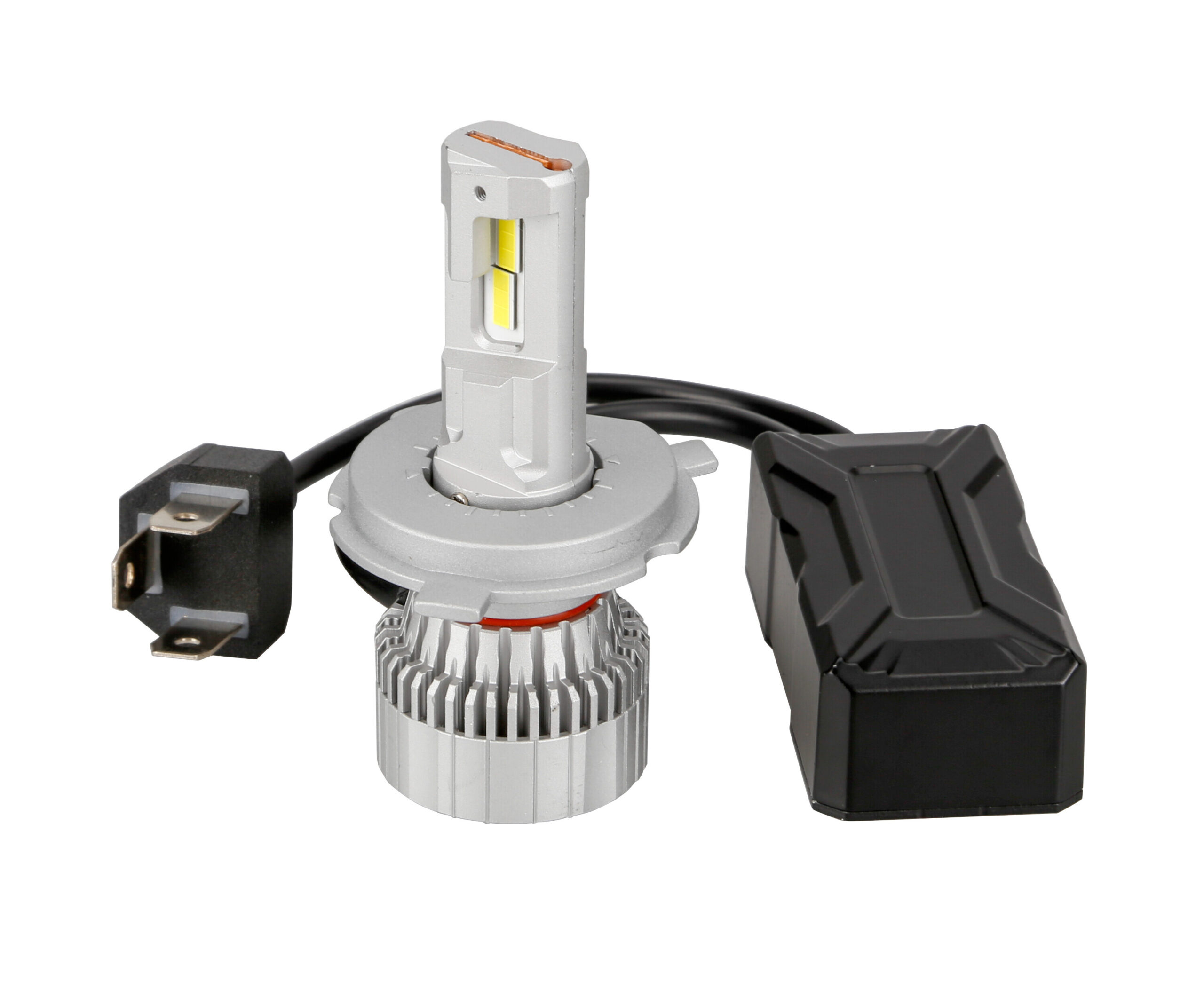 12/24V Halo Led Jupiter Series Quick-Fit - (H4-H19) - 55W - P43t / PU43t-3 - 1 pz - Scatola - immagine 2