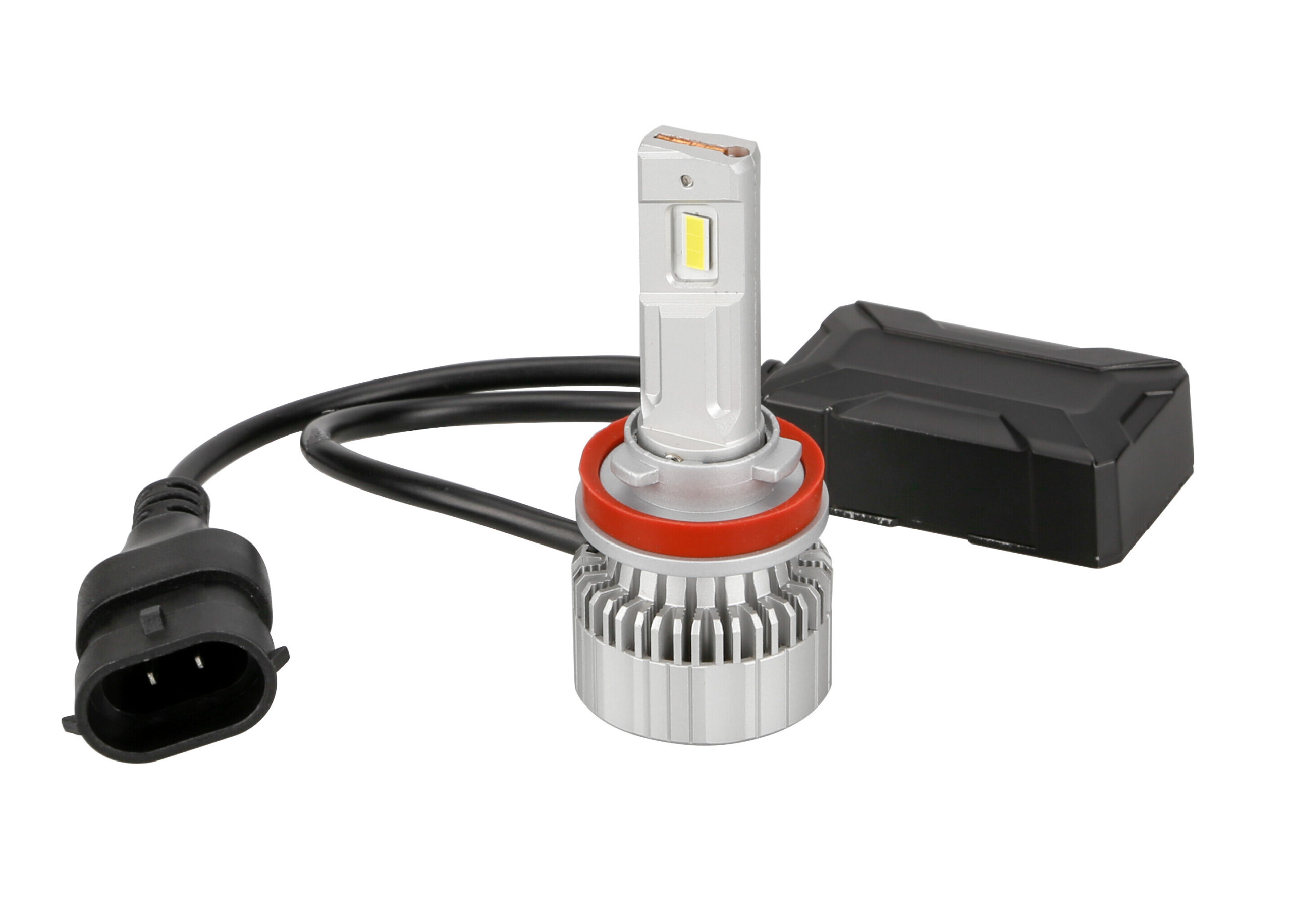 12/24V Halo Led Jupiter Series Quick-Fit - (H8-H9-H11) - 55W - PGJ19-X - 1 pz - Scatola - immagine 2