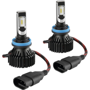 9/32V Halo Led Serie 6 Standard - (H8-H9-H11-H16) - 30W - PGJ19-X - 2 pz  - Scatola
