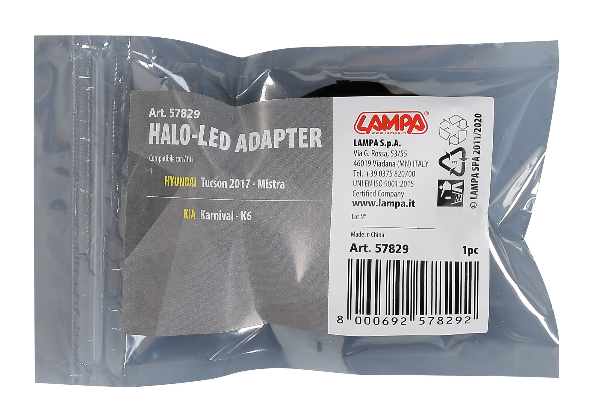 Halo Led - Adattatore lampada (1 pz) - Hyundai, Kia - immagine 3