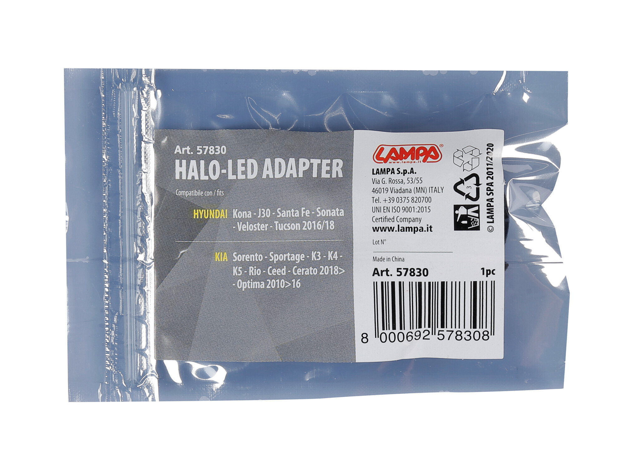 Halo Led - Adattatore lampada (1 pz) - Kia, Hyundai - immagine 3