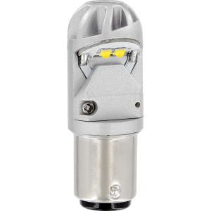 9/30V Mega-Led HP-4 - 4 SMD x 1 chip - (P21/5W) - BAY15d - 1 pz  - D/Blister - Rosso