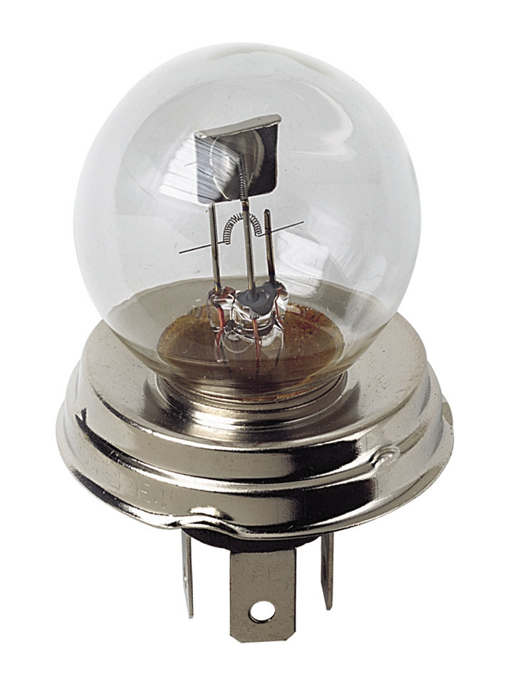 12V Lampada asimmetrica biluce - R2 asymmetric - 40/45W - P45t - 1 pz - Scatola