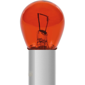 12V Red Dyed Glass, Lampada 1 filamento - (P21W) - 21W - BA15s - 2 pz - Scatola