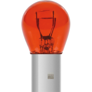 12V Red Dyed Glass, Lampada 2 filamenti - (P21/5W) - 21/5W - BAY15d - 2 pz - Scatola