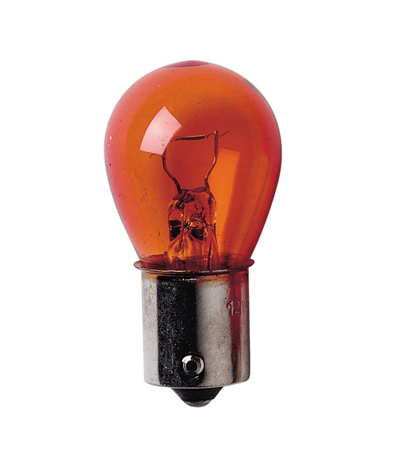 12V Lampada 1 filamento - PY21W - 21W - BAU15s - 2 pz - Scatola - Arancio
