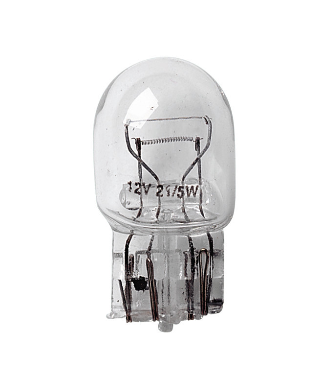 12V Lampada con zoccolo vetro - W21/5W - 21/5W - W3x16q - 2 pz - Scatola