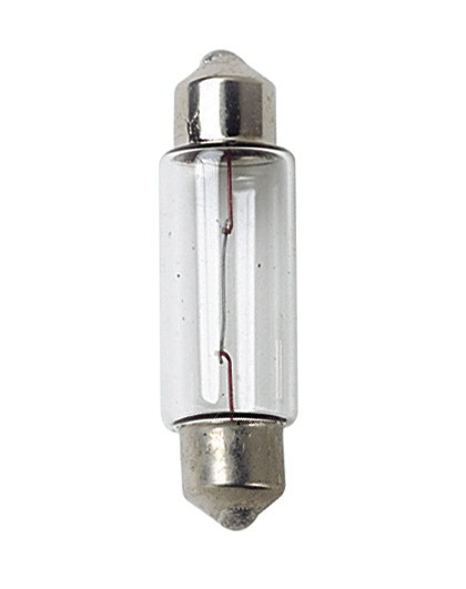 12V Lampada siluro - C10W - 11x35 mm - 10W - SV8,5-8 - 2 pz - Scatola