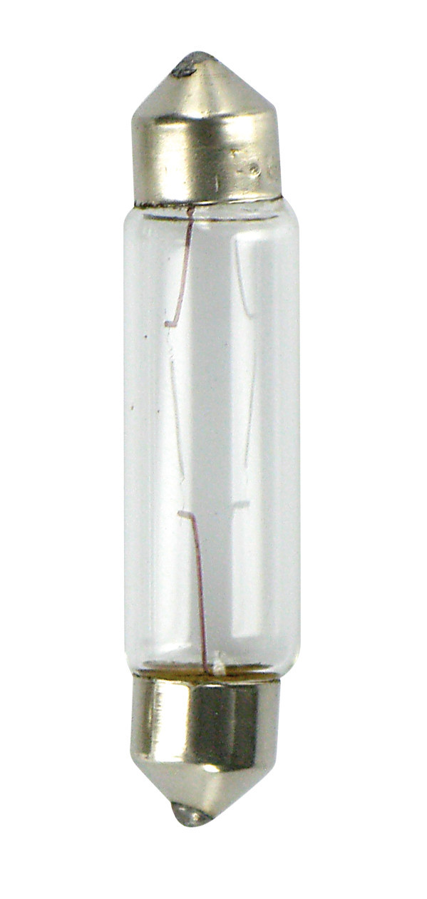 12V Lampada siluro - 11x44 mm - 10W - SV8,5-8 - 2 pz - Scatola
