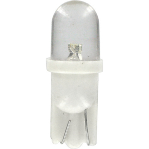 12V Colour-Led, lampada 1 Led - (T10) - W2,1x9,5d - 2 pz  - Scatola - Bianco