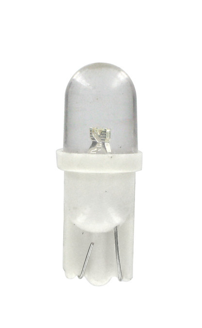 12V Colour-Led, lampada 1 Led - (T10) - W2,1x9,5d - 2 pz - Scatola - Bianco