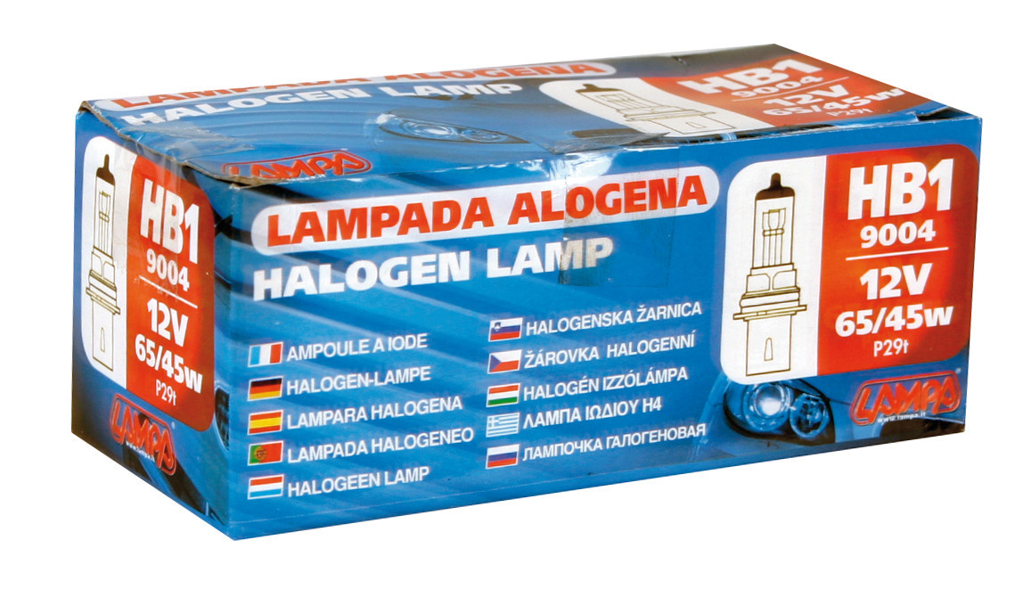 12V Lampada alogena - HB1 9004 - 65/45W - P29t - 1 pz - Scatola - immagine 4