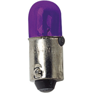 12V Lampada micro - (T4W) - 4W - BA9s - 2 pz - D/Blister - Viola