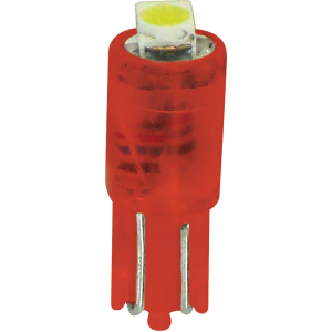 12V Hyper-Led 2 - 1 SMD x 2 chips - (T5) - W2x4,6d - 2 pz  - D/Blister - Rosso