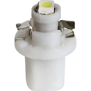 12V Hyper-Led 2 - 1 SMD x 2 chips - B8,5d - 2 pz  - Scatola - Bianco