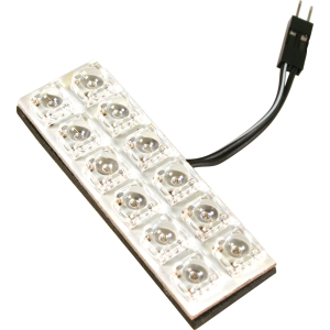 12V Hyper-Led - Pannello 12 Led - 20x60 mm - 1 pz  - D/Blister - Bianco