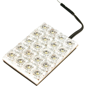 12V Hyper-Led - Pannello 20 Led - 35x50 mm - 1 pz  - D/Blister - Blu