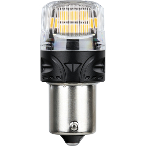 12V Ultra-Lumen Series - (PY21W) - BAU15s - 2 pz - Scatola - Arancio - Doppia polarità - Resistenza incorporata