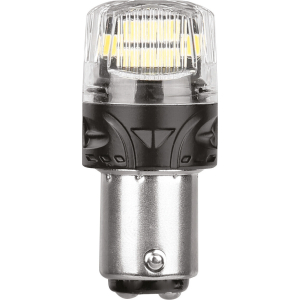 12V Ultra-Lumen Series - (P21/5W) - BAY15d - 2 pz - Scatola - Bianco - Doppia polarità - Resistenza incorporata