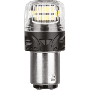 12V Ultra-Lumen Series - (P21/4W) - BAZ15d - 2 pz - Scatola - Bianco - Doppia polarità - Resistenza incorporata