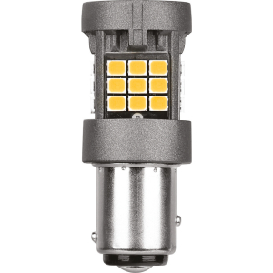12/24V Pro-User Series - (P21/5W) - BAY15d - 1 pz  - Scatola - Arancio - Doppia polarità - Resistenza incorporata