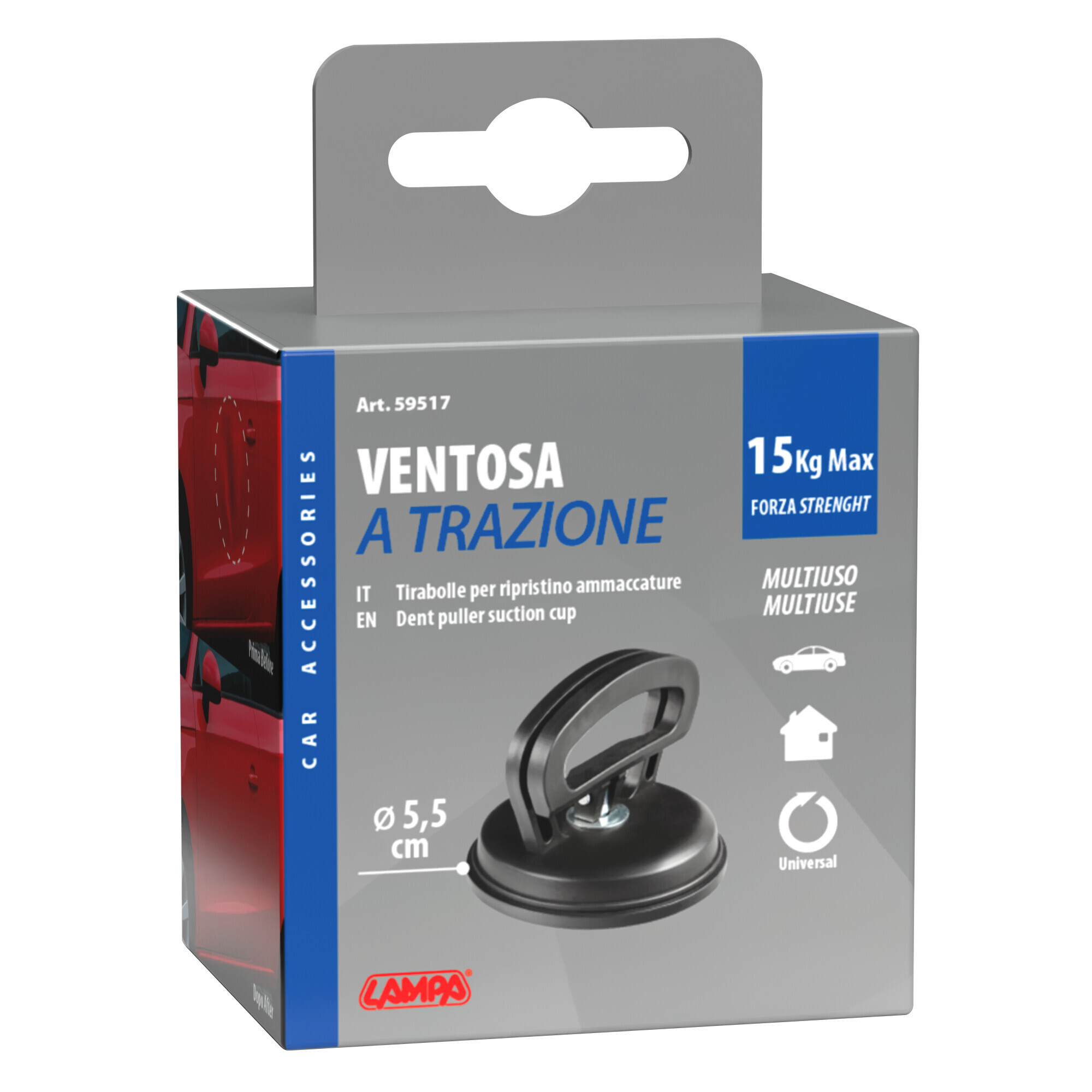 Ventosa a trazione per carrozzeria - S - Ø 5,5 cm - immagine 3
