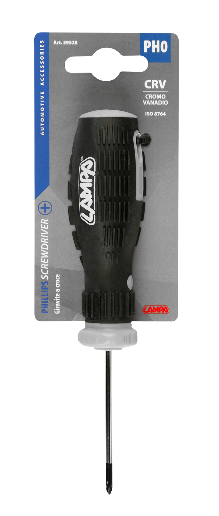 Giravite per viti a testa con croce - PH0 x 60 mm - immagine 2