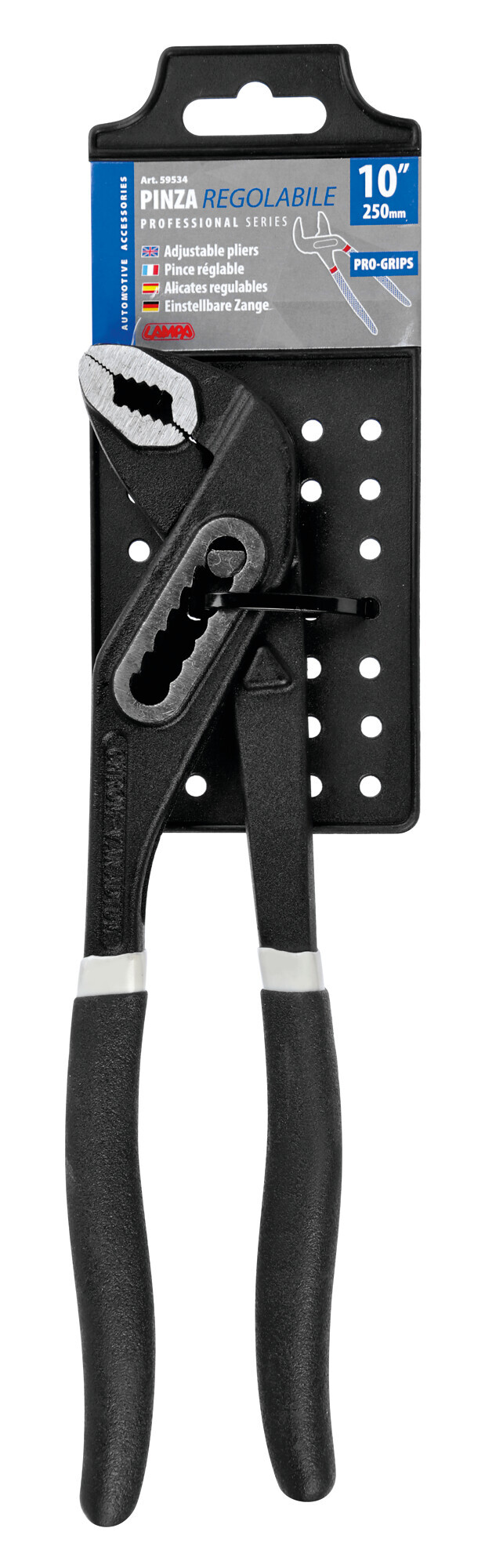 Pinza regolabile a cerniera chiusa - 10”/250 mm - immagine 2