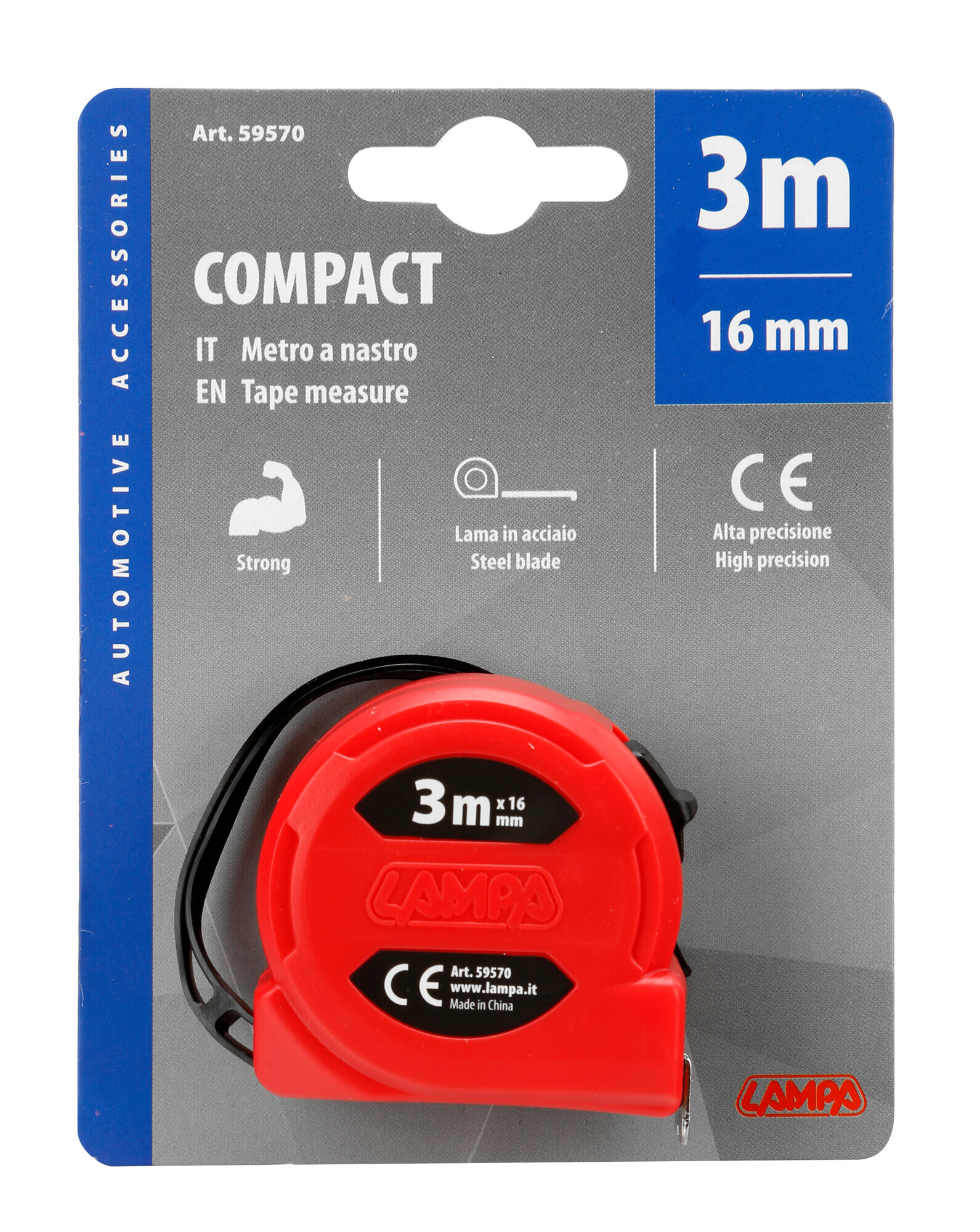 Compact, metro a nastro - 3 m x 16 mm - immagine 5