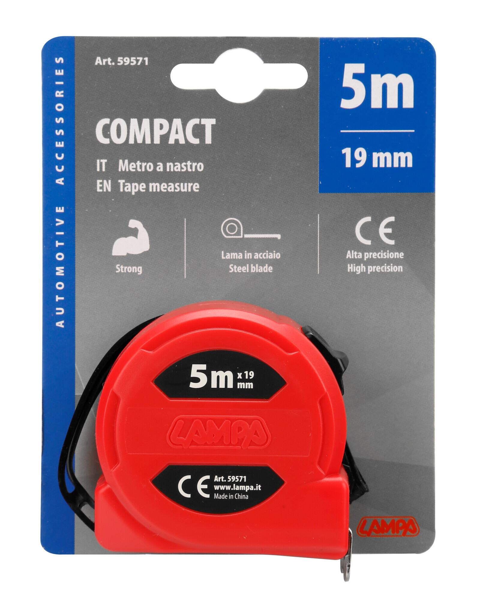 Compact, metro a nastro - 5 m x 19 mm - immagine 5