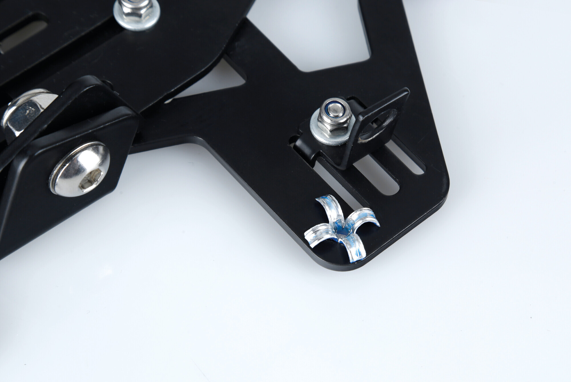 Aluminium Rivets, set 50 rivetti Graf per portatarga - Argento - immagine 4