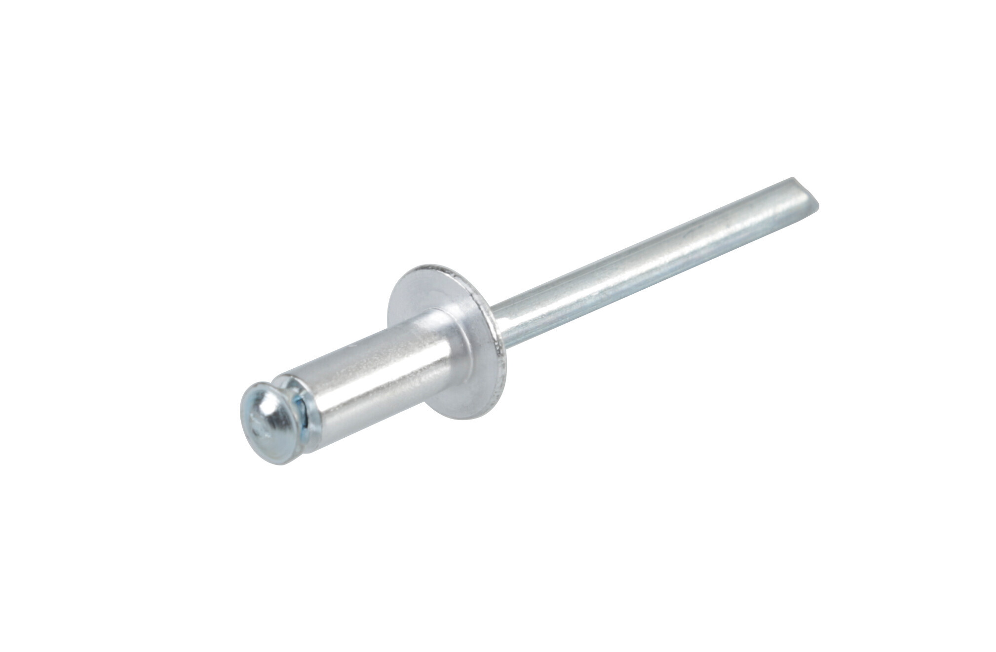 Aluminium Rivets, set 50 rivetti Graf per portatarga - Argento - immagine 2