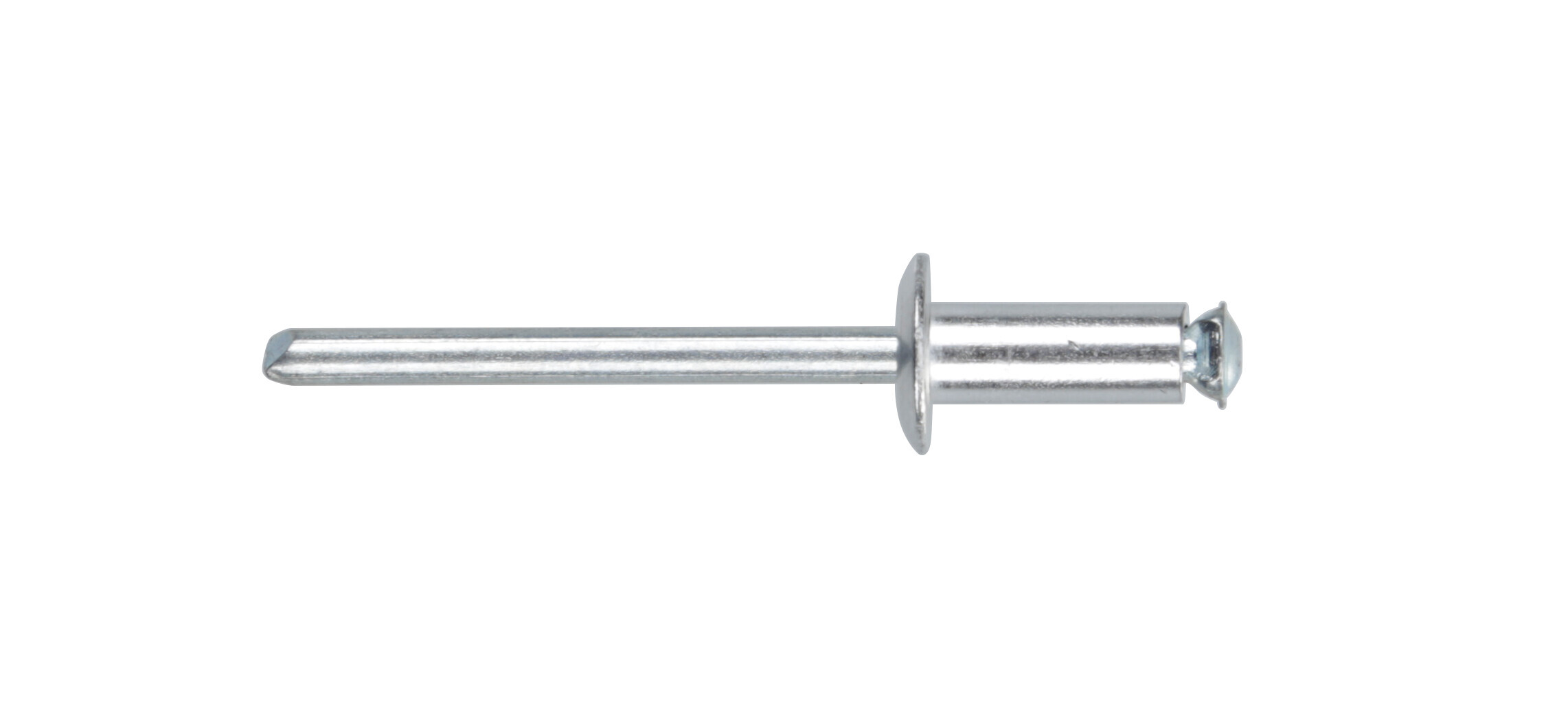 Aluminium Rivets, set 50 rivetti Graf per portatarga - Argento - immagine 3