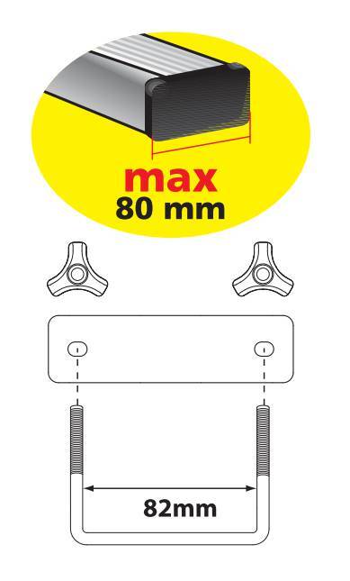 Gran-Pree, box tetto in polipropilene, 320 litri - Nero Carbon - immagine 10