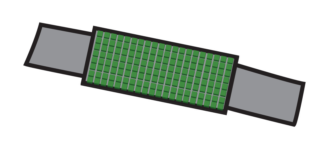 Nastro tensore con cricchetto per bisarca, gancio girevole - 5000 Kg - 5x250 cm - immagine 6