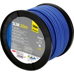 Corda elastica in bobina - Ø 8 mm - 50 m - Blu