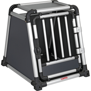 Premium, trasportino in lega di alluminio, specifico per il trasporto di animali in auto - Type 1 - 50 x 60 x H 55 cm