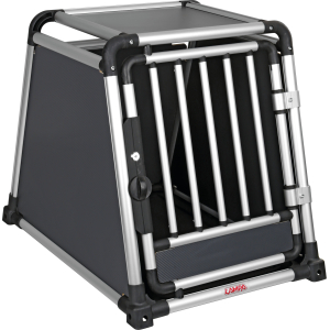 Premium, trasportino in lega di alluminio, specifico per il trasporto di animali in auto - Type 4 - 55 x 75 x H 62 cm