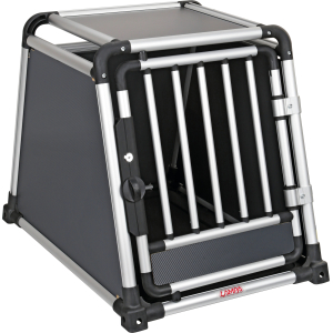 Premium, trasportino in lega di alluminio, specifico per il trasporto di animali in auto - Type 6 - 55 x 77 x H 60 cm