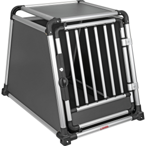 Premium, trasportino in lega di alluminio, specifico per il trasporto di animali in auto - Type 7 - 60 x 85 x H 86 cm