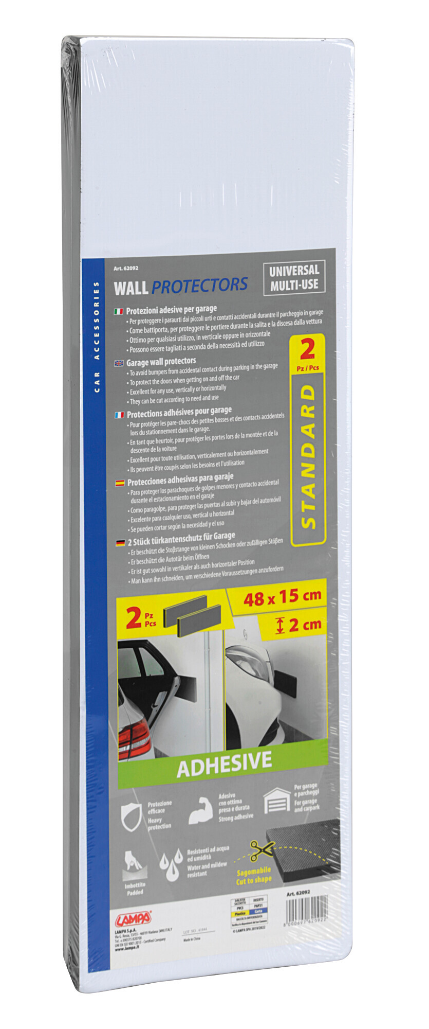Protezioni adesive per garage - Standard - 2 pz - immagine 4