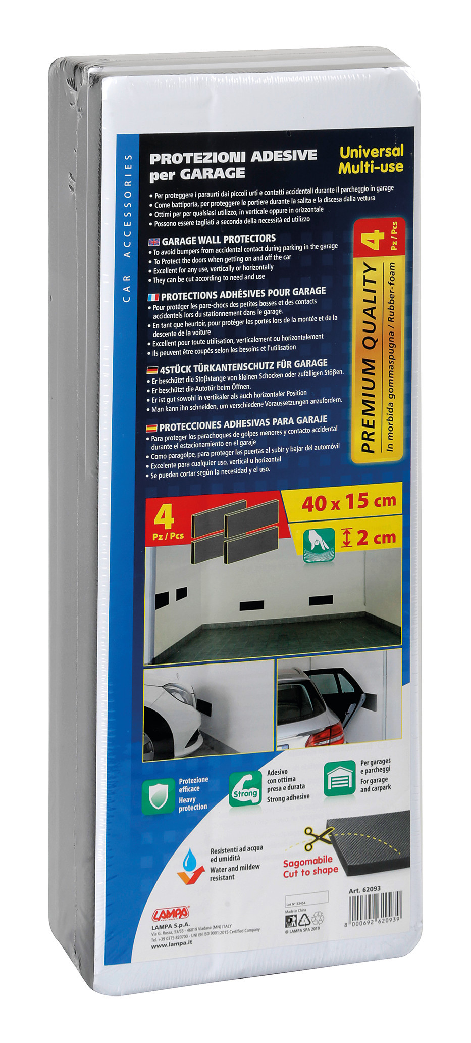Protezioni adesive per garage - Premium - 4 pz - immagine 7