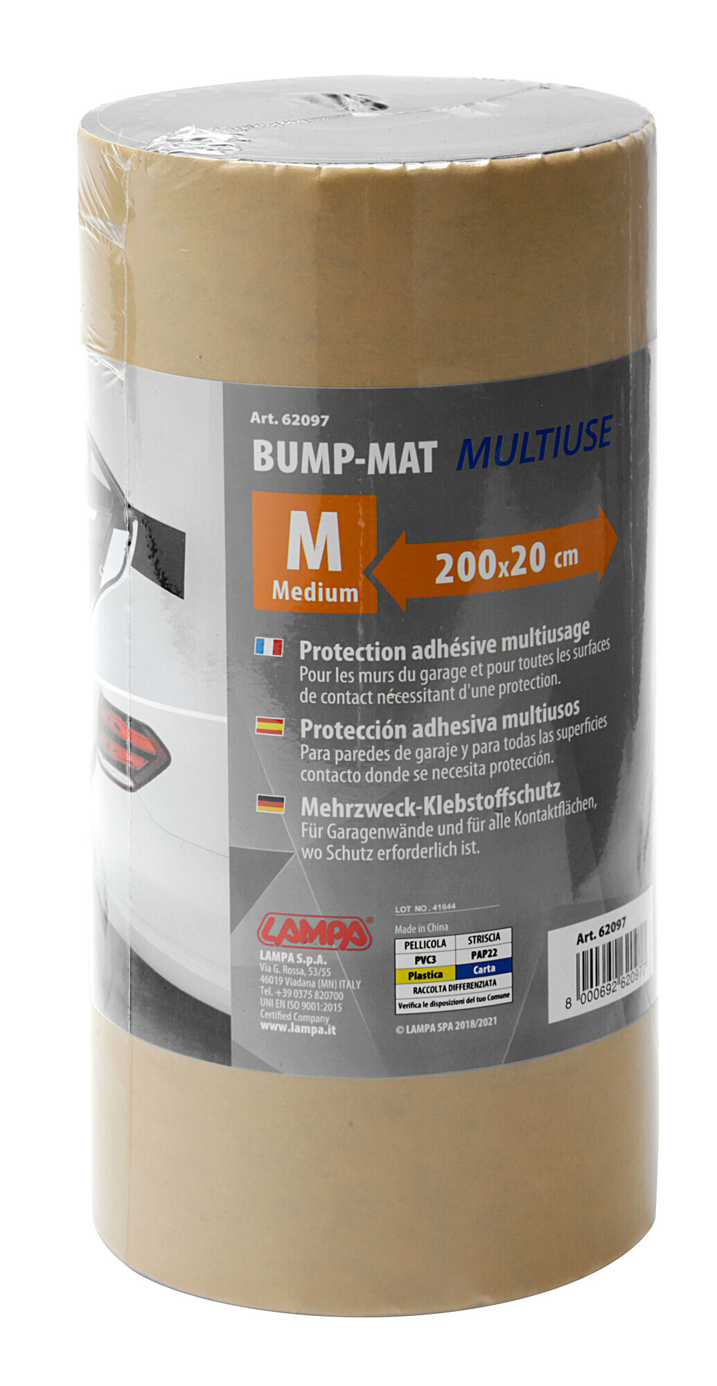 Bump-Mat Multiuse, protezione adesiva multiuso - M - 200x20 cm - immagine 8