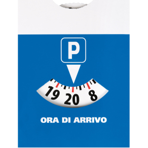 Disco orario europeo in cartoncino - 110x150 mm