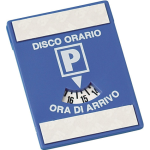 Disco orario europeo - 60x80 mm