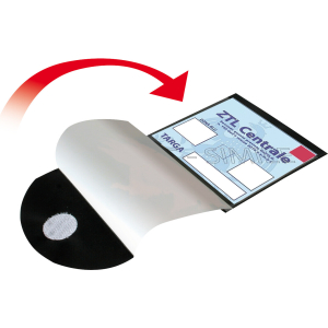 Sicuro, porta certificato adesivo
