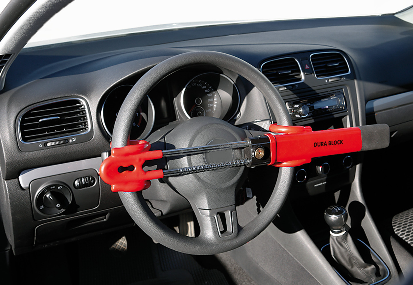 Dura Block, asta bloccasterzo e antifurto per airbag - immagine 4