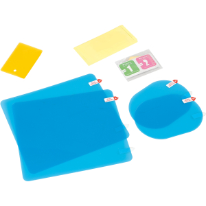 Clear-View, set 4 pellicole adesive con nano-tecnologia idrofobica - M - 135x95 mm