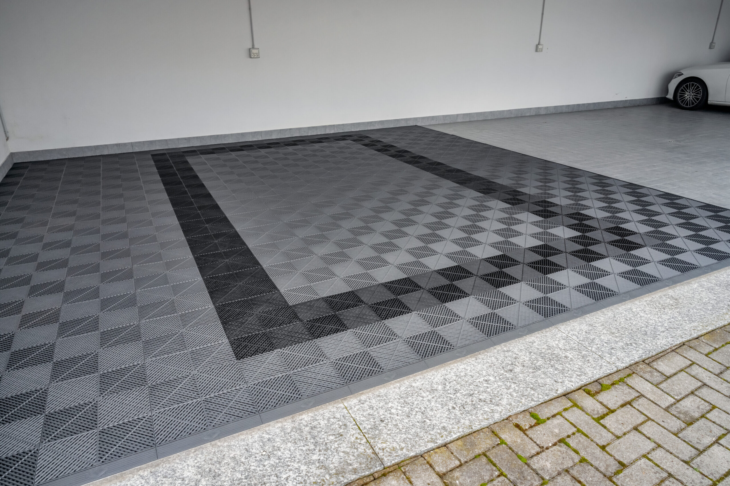 Piastrella in PP - Nero - immagine 3